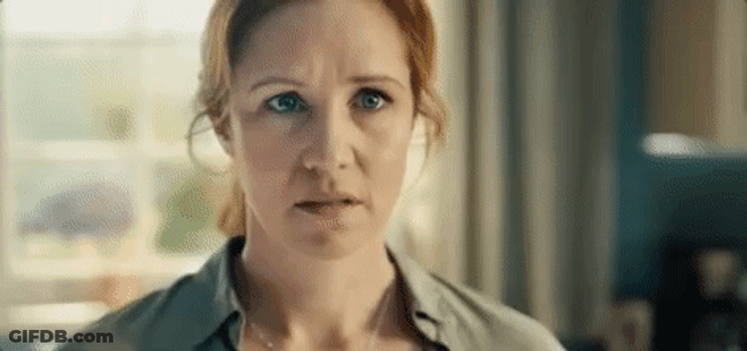 Girl Getting Weird Feeling Of Mr Clean GIF