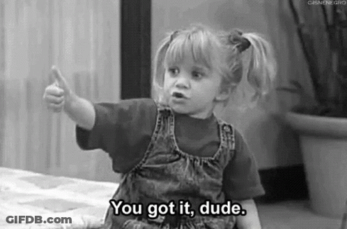 Girl Giving Thumbs Up Saying You Got It Dude GIF