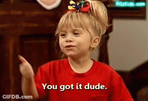 Girl Giving Thumbs Up Saying You Got It GIF