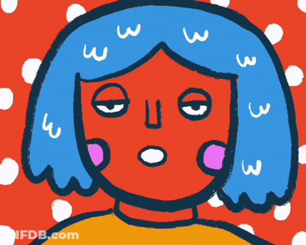 Girl Got Fed Up With This Life GIF