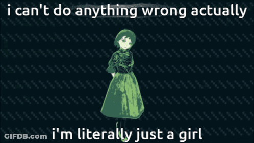 Girl Green Dress I Can't Do Anything Wrong GIF