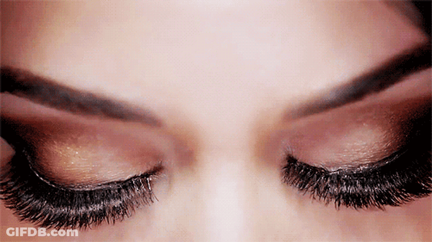 Girl Having Pretty Brown Eyes GIF