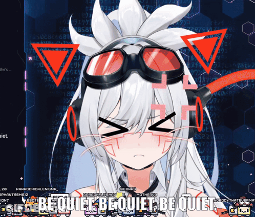 Girl Headphones Goggles Be Quiet GIF