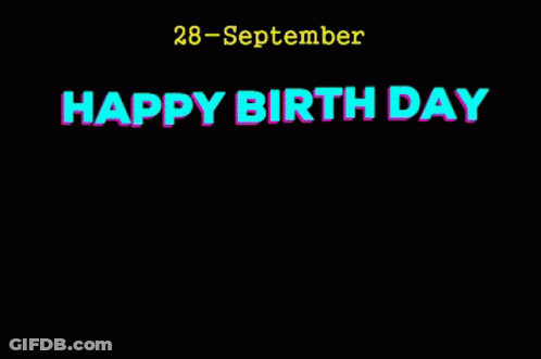 Girl Holding Balloon 28 September GIF