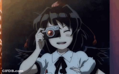 Girl Holding Camera And Smiling GIF