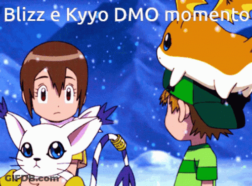 Girl Holding Cat Blizz E Kyo Dmo Momento GIF