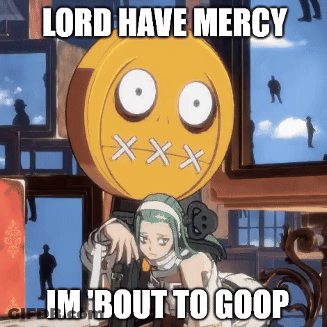 Girl Holding Gun Saying Lord Have Mercy Im Bout To Goop GIF