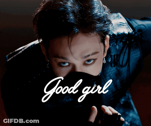Girl Holding Phone Saying Im A Great Girl GIF