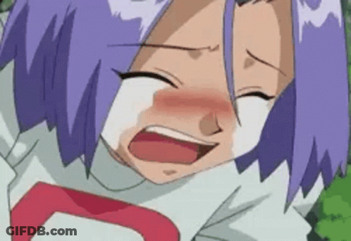 Girl Holding Pillow With Small Words GIF