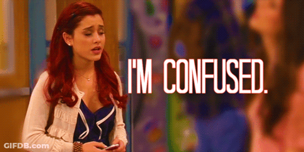Girl I'm Confused Face GIF