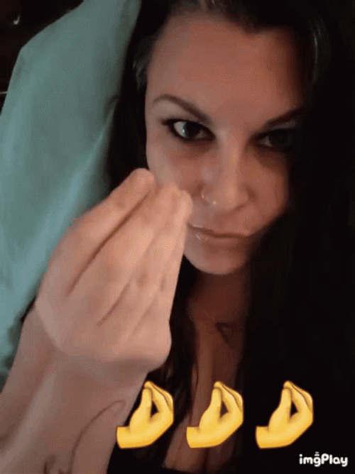 Girl In Bed Italian Hand GIF