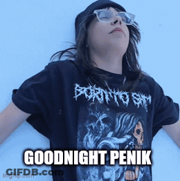 Girl In Black Shirt Born To Slay GIF