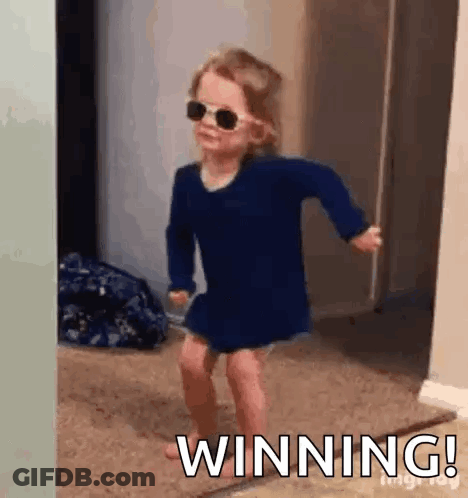 Girl In Blue Dress Dancing GIF