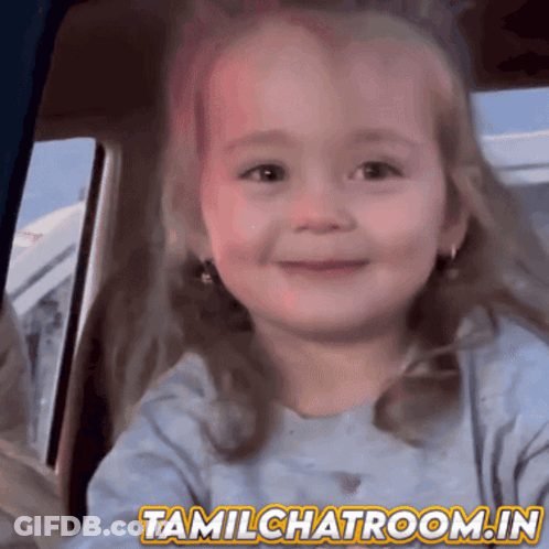 Girl In Car With Tamilchatroom.in GIF