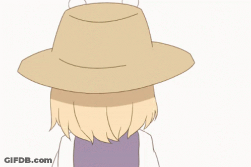 Girl In Frog Hat Asking Where The Drops Are GIF