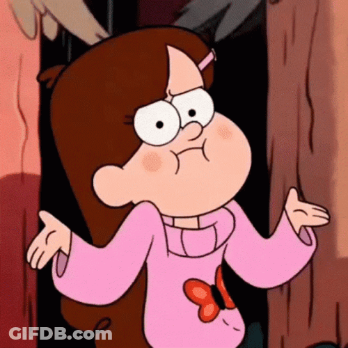 Girl In Gravity Falls In Her Happy Moments GIF