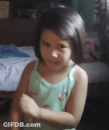 Girl In Green Tank Top GIF