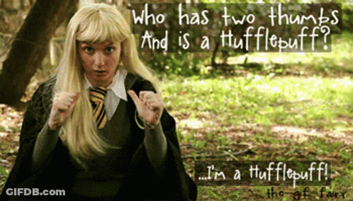 Girl In Harry Potter Costume Thumbs Up GIF