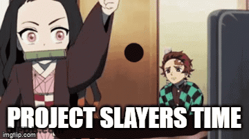 Girl In Kimono Standing Next To Boy In Black Shirt Holding Ball GIF