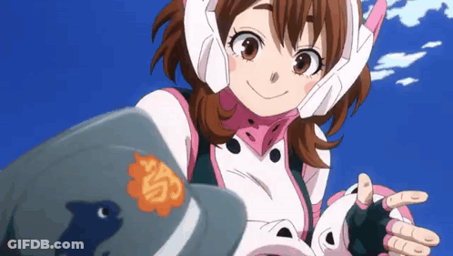 Girl In Pink And White Holding Shark GIF