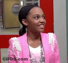 Girl In Pink Jacket Smiling GIF