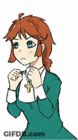 Girl In Plaid Shirt Standing In Park GIF