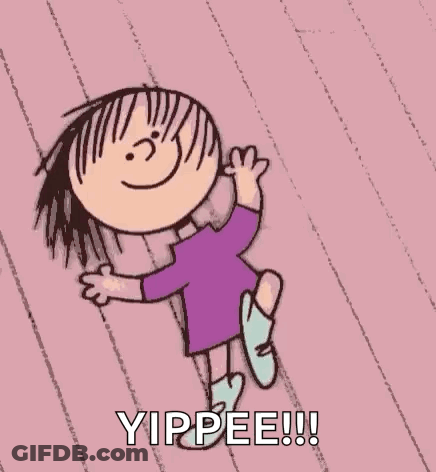 Girl In Purple Dress Jumping Yippee GIF