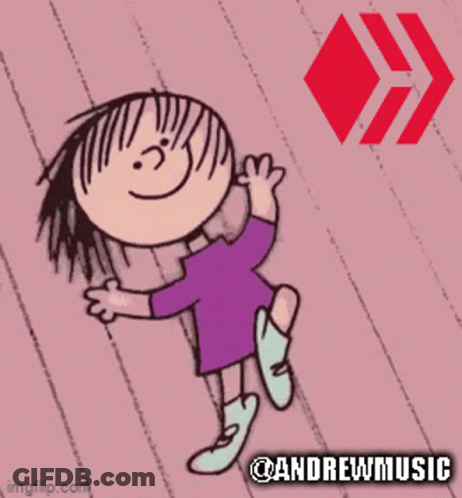 Girl In Purple Dress With AndrewMusic GIF