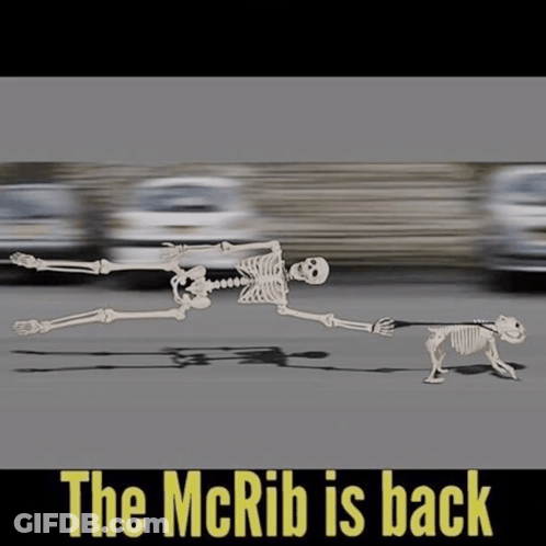 Girl In School Uniform Dancing White People When The McRib Is Back GIF