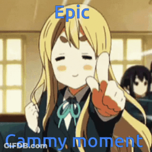 Girl In School Uniform Giving Thumbs Up GIF