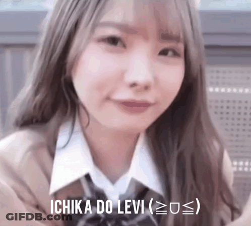 Girl In School Uniform Ichika Do Levi GIF