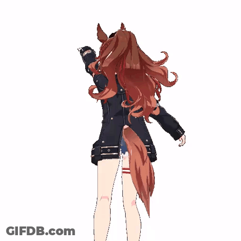 Girl In Sunglasses And Black Jacket Dancing GIF
