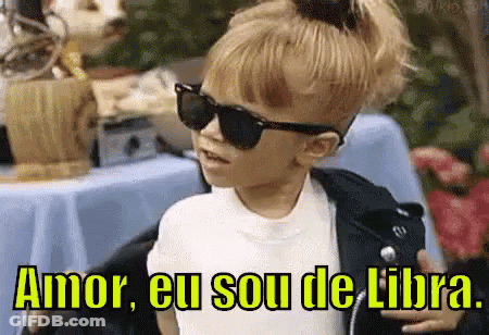 Girl In Sunglasses Saying Amor Eu Sou De Libra GIF