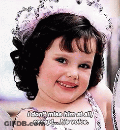 Girl In Tiara Doesn't Miss Him Except Voice GIF