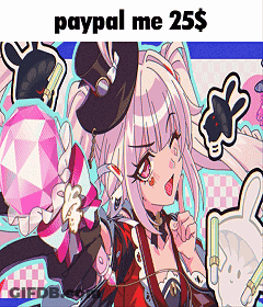 Girl In Top Hat Saying Paypal Me 25 Dollars GIF
