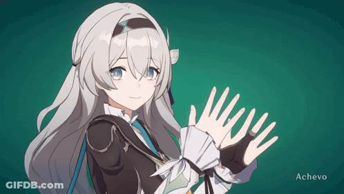 Girl In Video Game Saying Achieve GIF