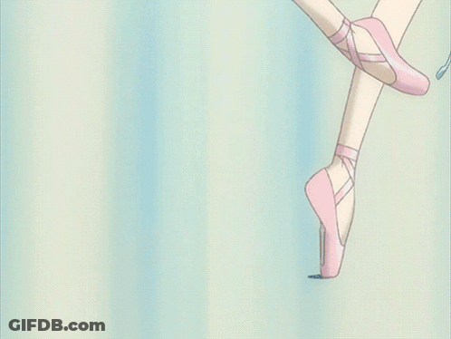 Girl In White And Pink Dress With Wings Dancing GIF