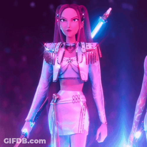 Girl In White Outfit With 888 Belt GIF
