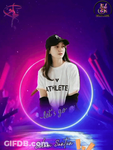 Girl In White Shirt Athlete GIF