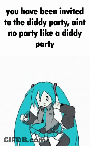 Girl Invited To Diddy Party GIF