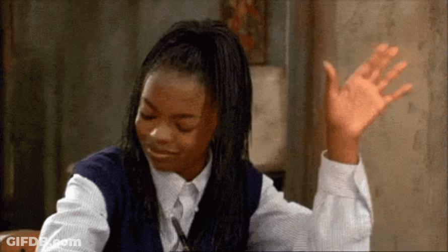 Girl Just Go Talk To The Hand GIF