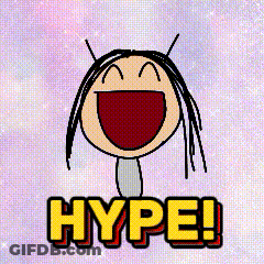 Girl Laughing Hype GIF
