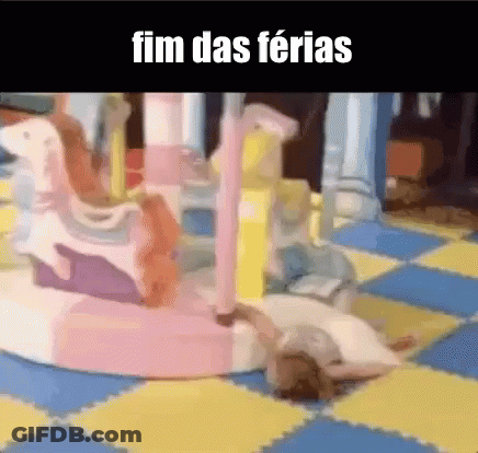 Girl Laying In Front Of Merry Go Round Fim Das Ferias GIF