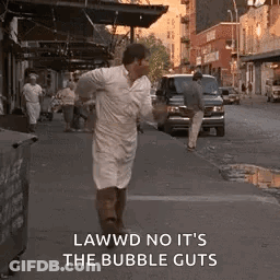 Girl Looking In Mirror Saying Bye GIF