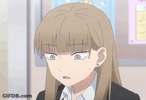 Girl Making A Face GIF