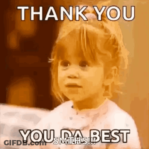 Girl Making Face Saying Thank You GIF