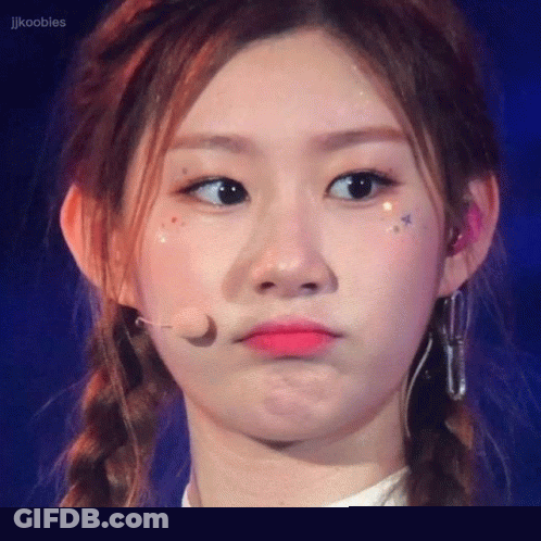 Girl Making Funny Face GIF