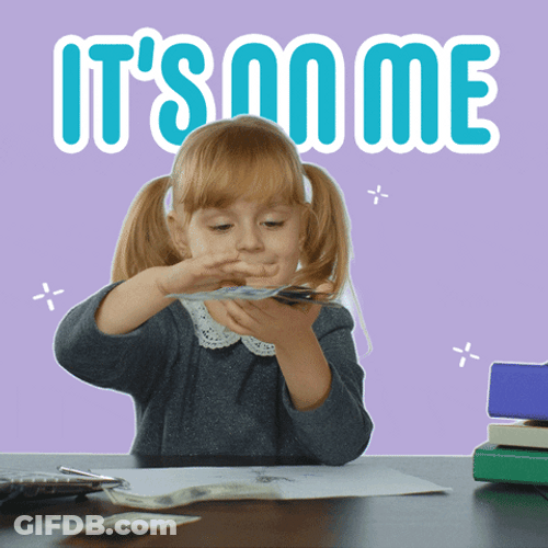 Girl Making It Rain It's On Me GIF