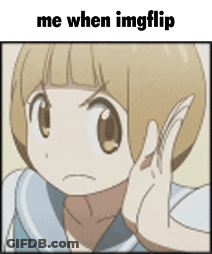 Girl Making Peace Sign Saying Me When Imgflip GIF