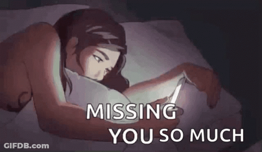 Girl Missing You So Much GIF